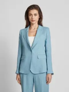 MaxMara WEEK END テーラードジャケット リネン アクア 1ボタン