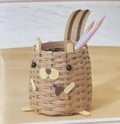 【未開封】しまリスのペンたて　エコクラフト　キット　シマリス　しまりす