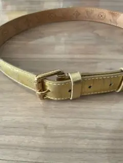 ルイ ヴィトン LOUIS VUITTON ベルト ゴールド