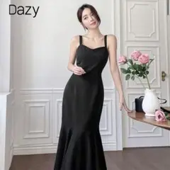 Dazy ブラック キャミワンピース フレア