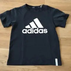 adidas ESSENTIALS PLUS 黒 Tシャツ 120センチ