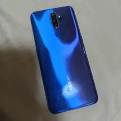 OPPO スマートフォン ブルー 本体