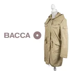 09T098☆ BACCA ベージュ系 薄手 ジャケット コート アウター M