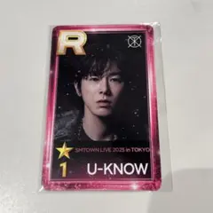 superstar smtown リアルカード 東方神起 ユノ