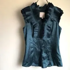 Romeo & Juliet Couture フリルノースリーブブラウス