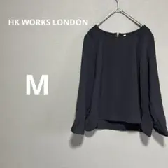 【美品】HK WORKS LONDON ブラウス　ブラック　M