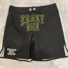 KRAZY BEE ファイトショーツ Mサイズ ホワイト/ブラック DRAGON Shorts | ファイトショーツ（その他） | | 格闘技プロ
