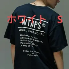 wtaps 25ss CONTAINING 02 ホワイト　S