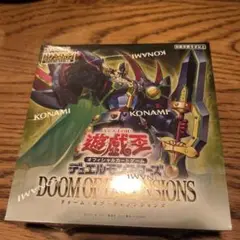 遊戯王　DOOM OF DIMENSIONS シュリンク付き　未開封
