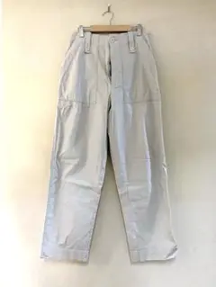 チノ ミニタリー カーゴパンツ ズボン 白 ホワイト LOWRYSFARM