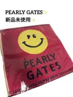【PEARLY GATES】 スポーツタオル 35×35cm