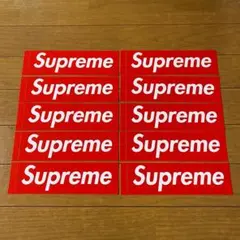 Supreme ステッカー　10枚