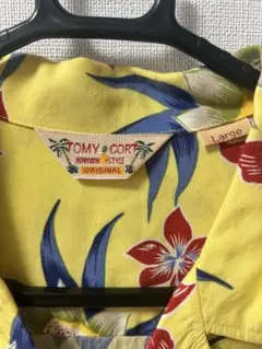 TOMMY CORT アロハシャツ Lサイズ