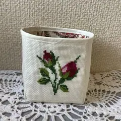 小さな布ボックス（一点物）