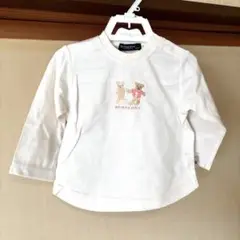 新品　BURBERRY LONDONクマ刺繍 長袖Tシャツ 80cm