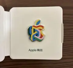 Apple梅田オープン記念グッズ　ピンバッチ