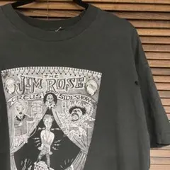 90s ジム・ローズサーカスサイドショー Tシャツ ブラック XL