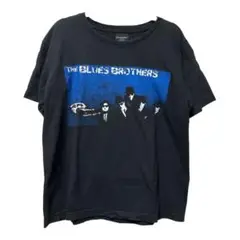 THE BLUES BROTHERS Tシャツ　黒/青
