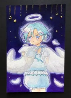 オリジナル手描きイラスト この子を救いたい