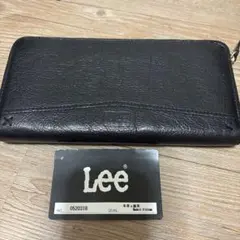 Lee ブラック 長財布