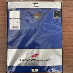 新品未使用　Fieldmessage 半袖ポロシャツ　Lサイズ　ブルー
