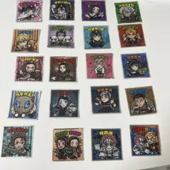 鬼滅の刃ビックリマンシール(コラボ) 20枚セット