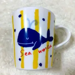 Sea world　クジラ　 マグカップ
