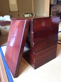 伊勢春慶 くるみ盆 漆善 5枚 古道具 骨董 imgrc0103261863.jpg
