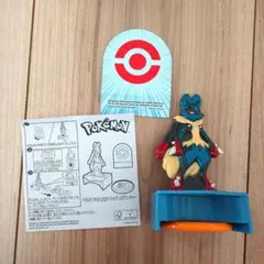 中古品　ハッピーセット　メガルカリオ フィギュア セット