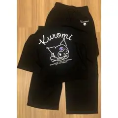 新品　グレイル　GRL サンリオ　クロミ ジップパーカーxパンツセットアップ　黒