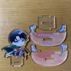 進撃の巨人リヴァイ　アクリルスタンドぴょんキャラ