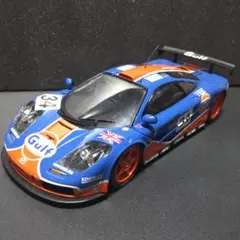 UTモデル　マクラーレン UT Models McLaren F1 GTR Gulf 24H 4th Le Mans #24 1/18 Scale