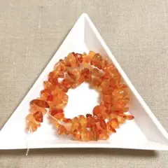 《お裾分け・天然石》カーネリアン さざれ石17cm ① 【2点目以降150円】