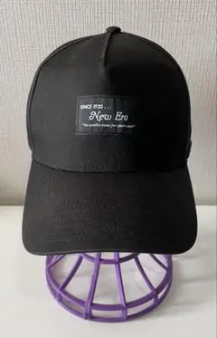 New Era ブラック ベースボールキャップ