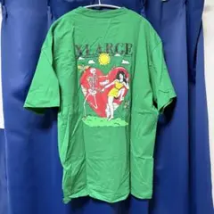 【美品】XLARGE グリーン Tシャツ Lサイズ
