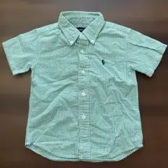 Ralph Lauren ラルフローレン チェック柄 ポロシャツ シャツ キッズ