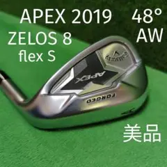 APEX アイアン2019 AW 48° ゼロス8S 美品 キャロウェイウェッジ