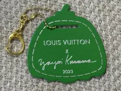 ルイヴィトン × 草間彌生 限定 パンプキン チャーム / チャームホルダー 緑