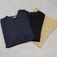 エアリズムコットンオーバーサイズTシャツ/5分袖 2025S/S Lサ