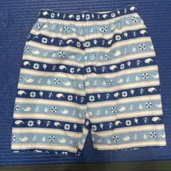 キッズ　デザイン水着　サーフパンツ　130　記名あり