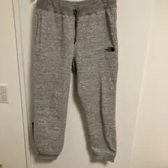 美品 ノースフェイス スウェットパンツ グレー L 裏起毛 暖かい