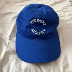 STUDENT APATHY キャップ 青