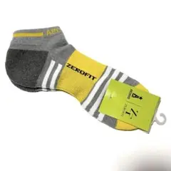 タグ付き✨ARCHIVIO×ZEROFIT コラボソックス　イエロー25〜27㎝