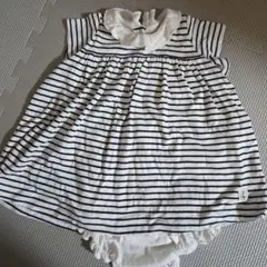 ベビー用ストライプワンピース　PETIT BATEAU