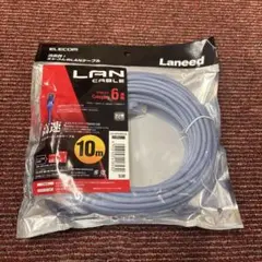 ［期間限定値下げ]ELECOM LANケーブル 10m Category 6