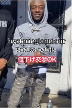 【最安値】【希少】hysteric glamour スネーク ヘビ 蛇