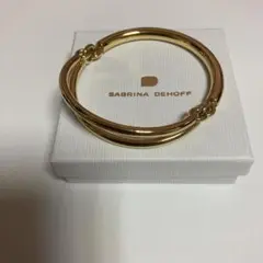 SABRINA DEHOFF サブリナ デホフ ダブルバングル ゴールドカラー SABRINA DEHOFF サブリナ デホフ バングル