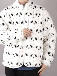 即完売clotクロットパンダパファーファージャケットブルゾン