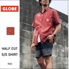 グローブ GLOBE ペイズリー柄 ボタンダウン シャツ Mサイズ グローヴ