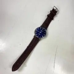 YAZOLE アナログ腕時計 青文字盤
